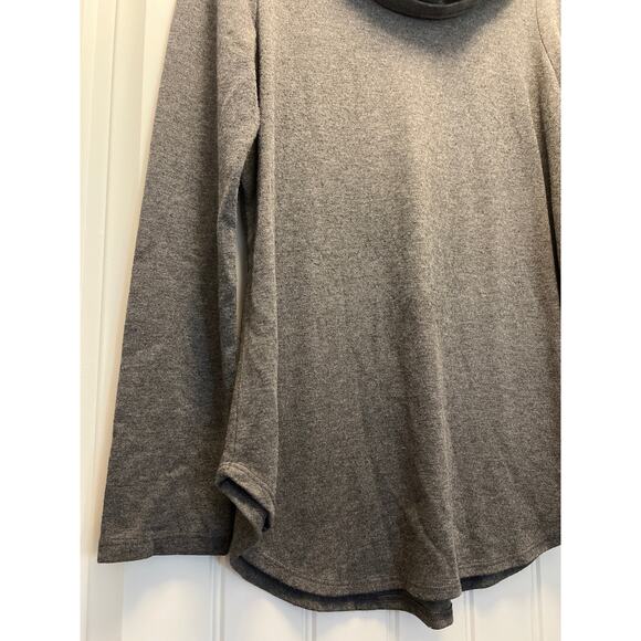 Karen Kane Women’s Long Sleeve Comfort Cowl Neck Pullover Sweater Size M Gray - Picture 5 of 6